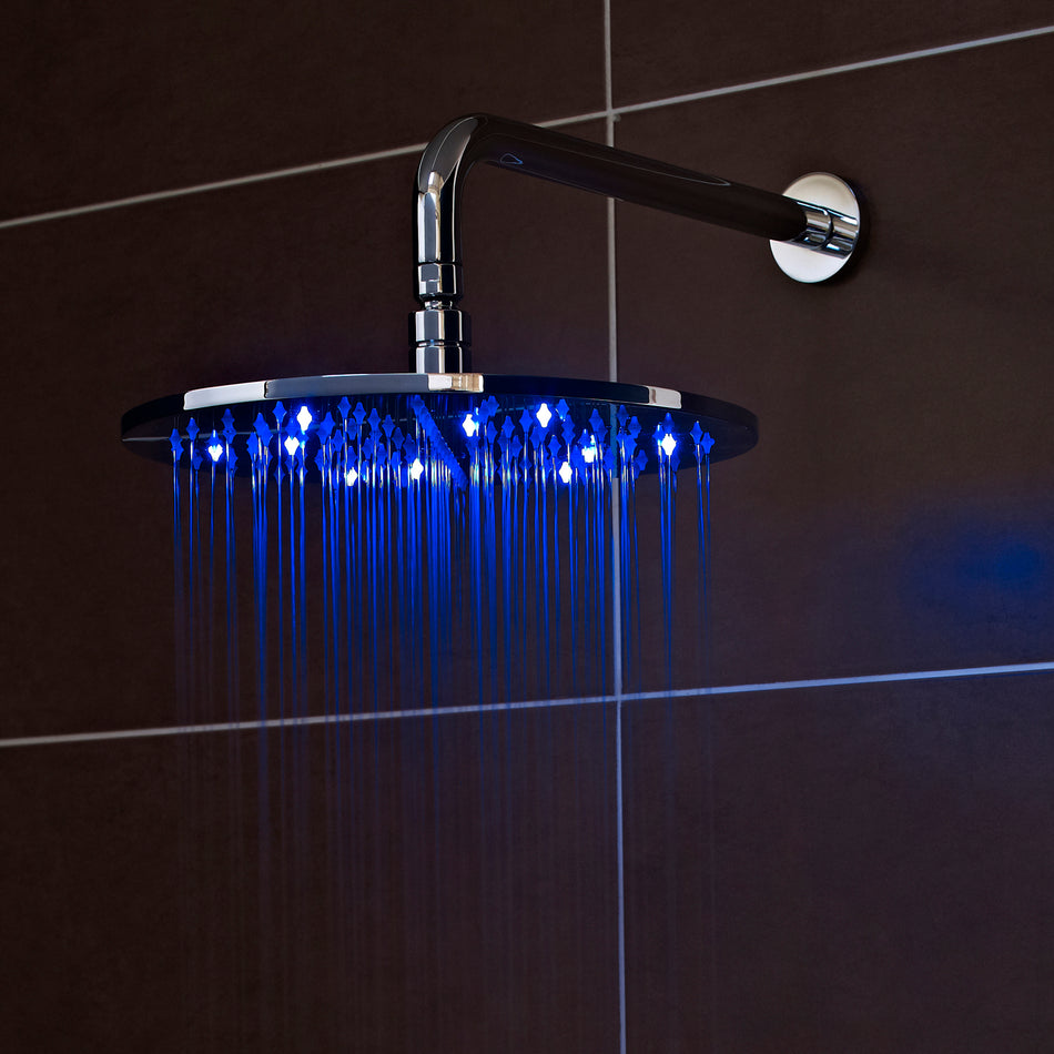 Shower Heads Round LED Fixed Head
