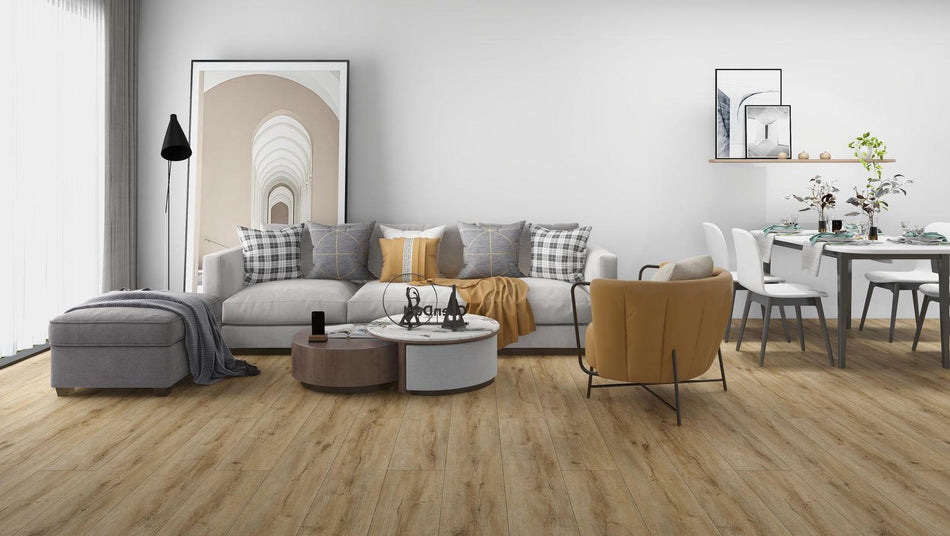 Natural Oak LVT Flooring – Click Lock Planks (1.76m² Pack)
