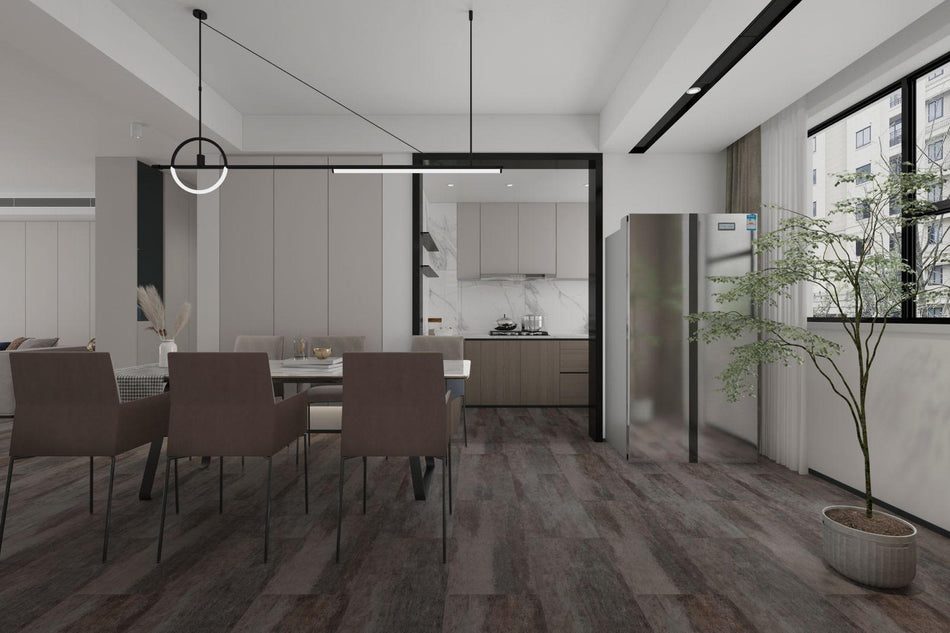 Copper Slate LVT Floor