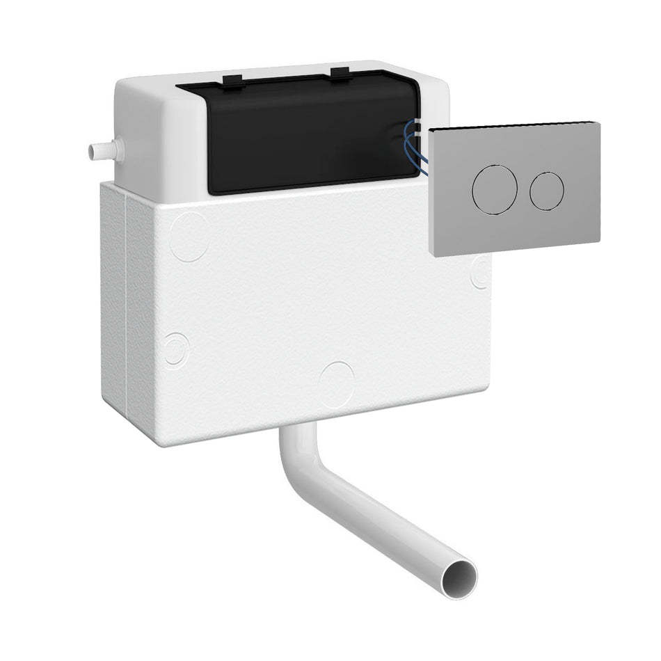 Ceramics Accessories Pneumatic Dual Flush Universal Access Concealed Cistern